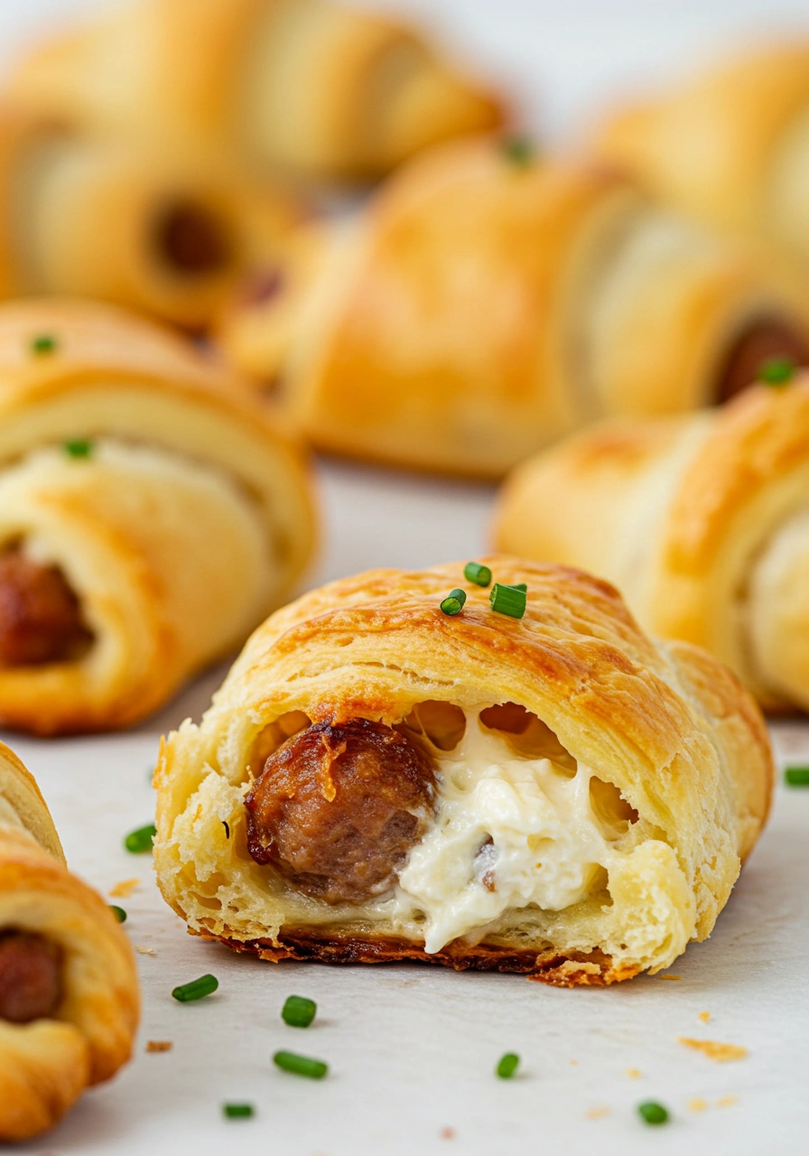 Sausage Cream Cheese Crescents